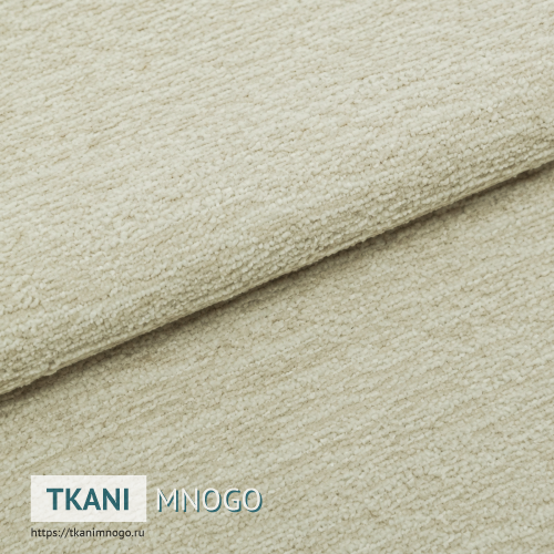 Фото ткани велюра “16” (однотонный бежевый)