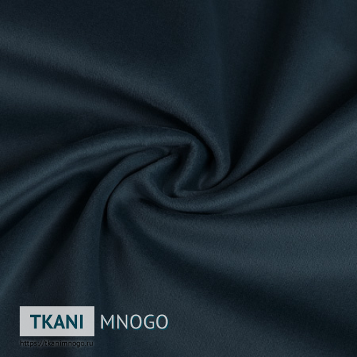 Фото ткани F1-15 - синий однотонный. Производитель Китай. Замша крупным планом.