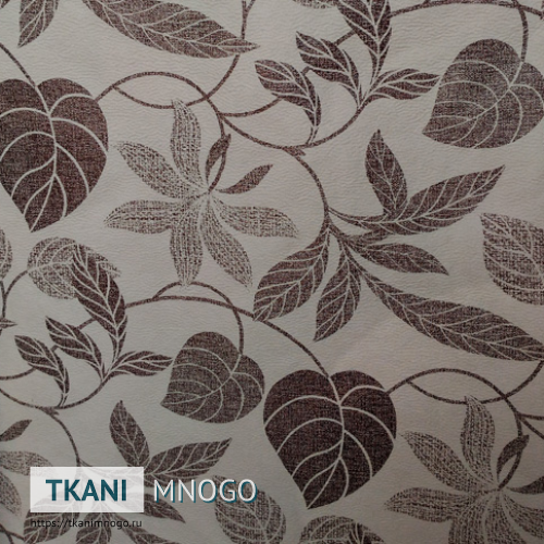 Фото материала Арбореал 1054-1(арт.) - белый цветы. Производитель Китай. Замша - внешний вид.